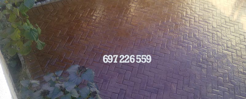 Hormigón impreso San Agustin de Guadalix Madrid