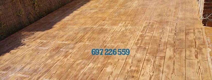 Hormigón impreso Torrejon de Ardoz Madrid