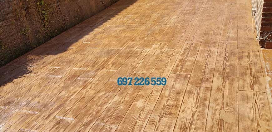 Hormigón impreso Torrejon de Ardoz Madrid