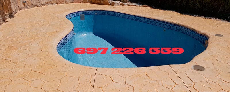 hormigón impreso en Torrelodones