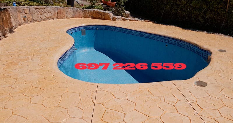 hormigón impreso en Torrelodones