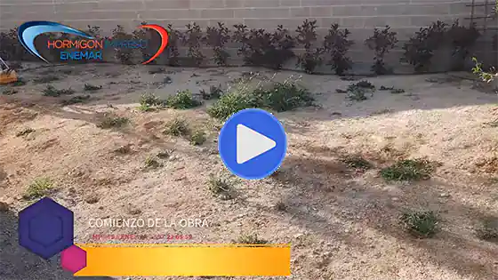 Obra de hormigón impreso en Madrid